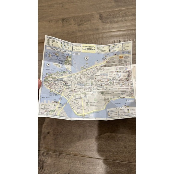 New York City Guide InsideOut Pop Out Map - Picture 2 of 7
